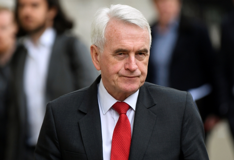 Fight to replace PM May complicating Brexit talks: Labour's McDonnell