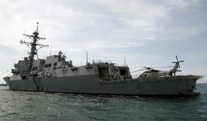 Two US warships sail in disputed South China Sea