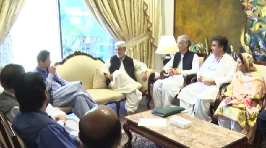 BNP's Mengal skips APC, calls on PM Imran Khan