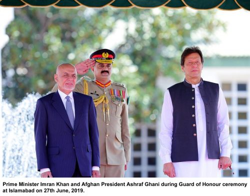 PM, Imran Khan, Afghan, president, discuss, reconciliation, process 