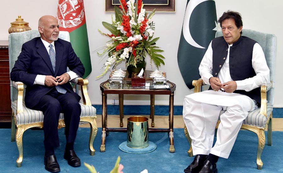 PM Imran Khan, Afghan president discuss Afghan reconciliation process