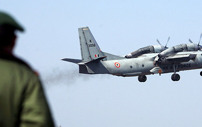 Indian military transport plane goes missing near Chinese border