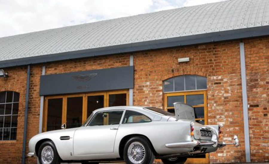 Aston Martin built for James Bond heading to auction