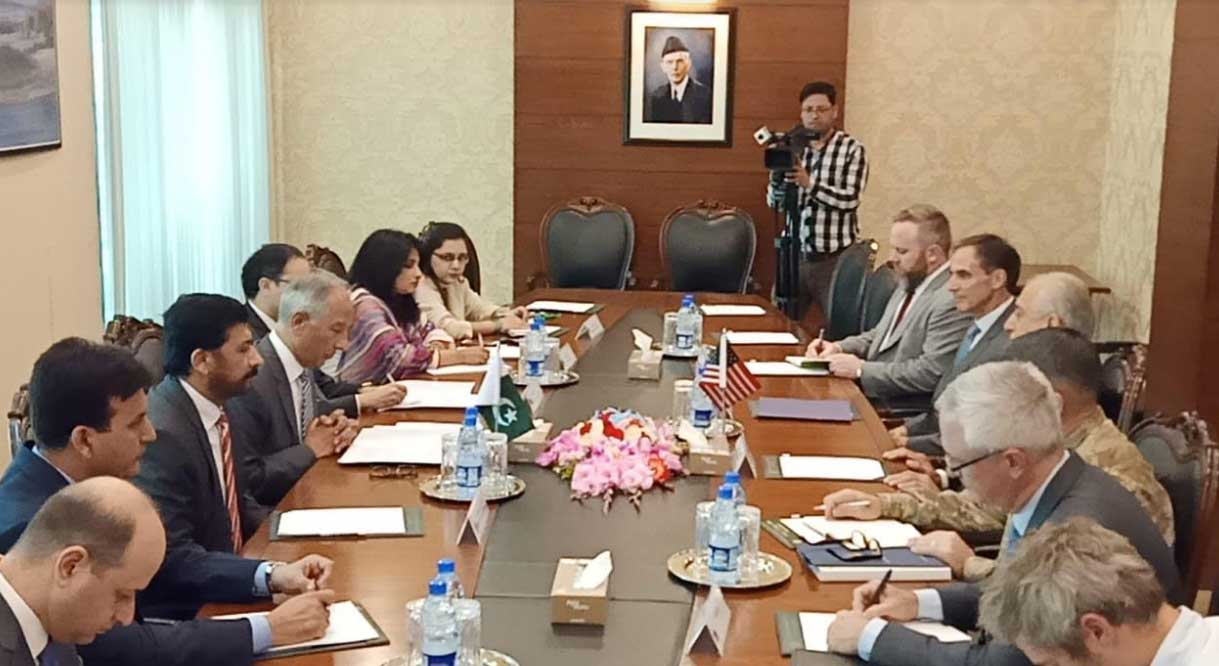 Pakistan, US discuss ongoing peace process in Afghanistan