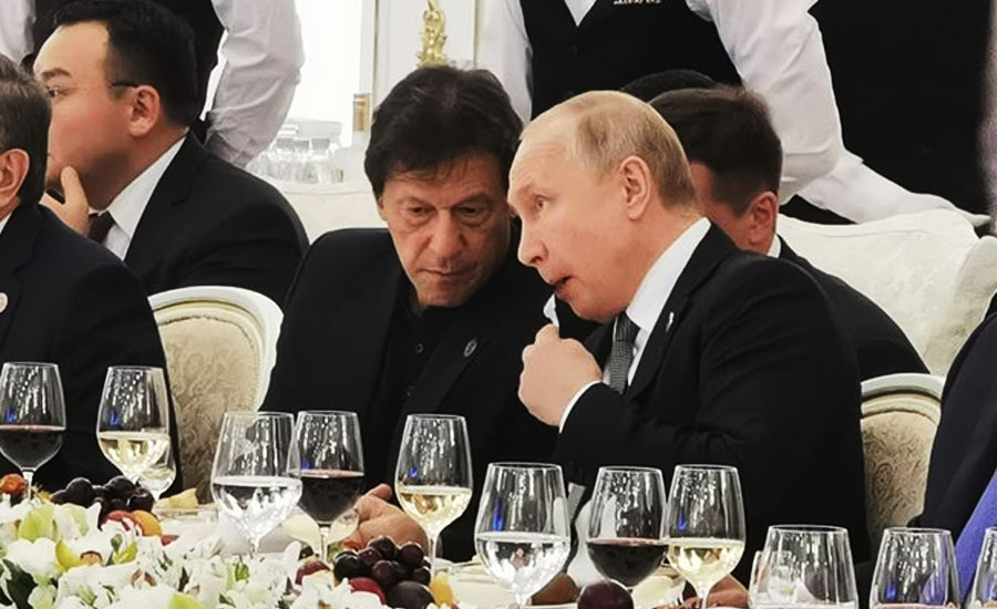 Previous govts did nothing to improve ties with Russia, Putin tells PM Khan