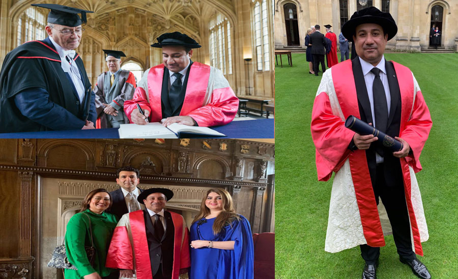 Rahat Fateh Ali Khan received honorary doctorate degree at Oxford