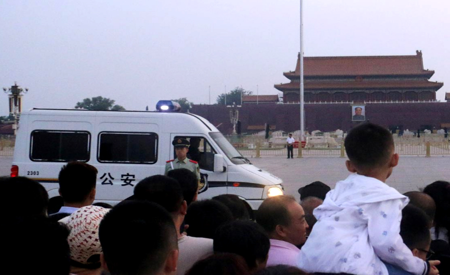 Security tight in Tiananmen 30 years after students 'died for nothing'