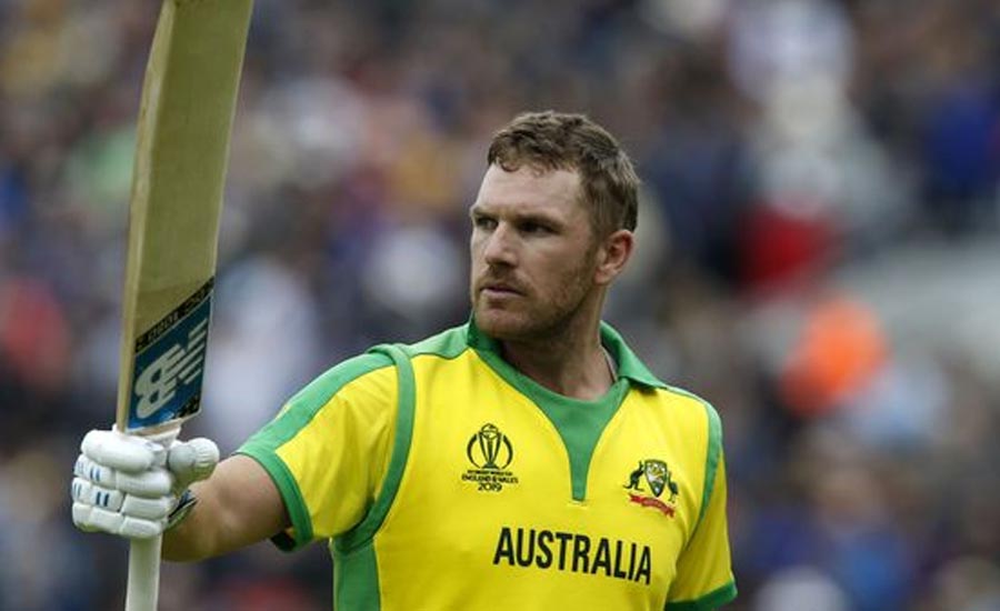 Aaron Finch hundred takes Australia to the top