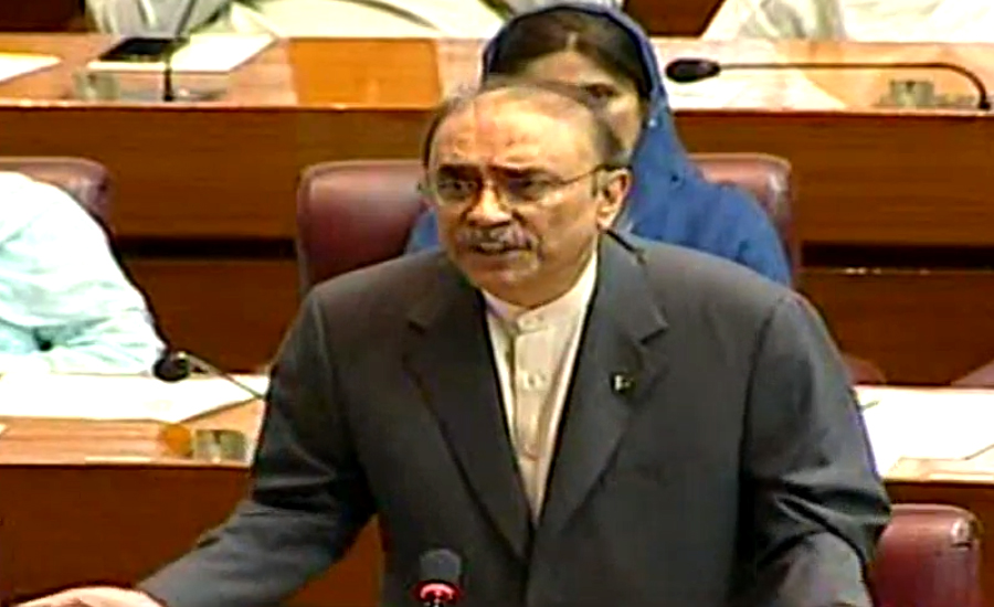 Zardari urges govt to stop process of accountability, arrests