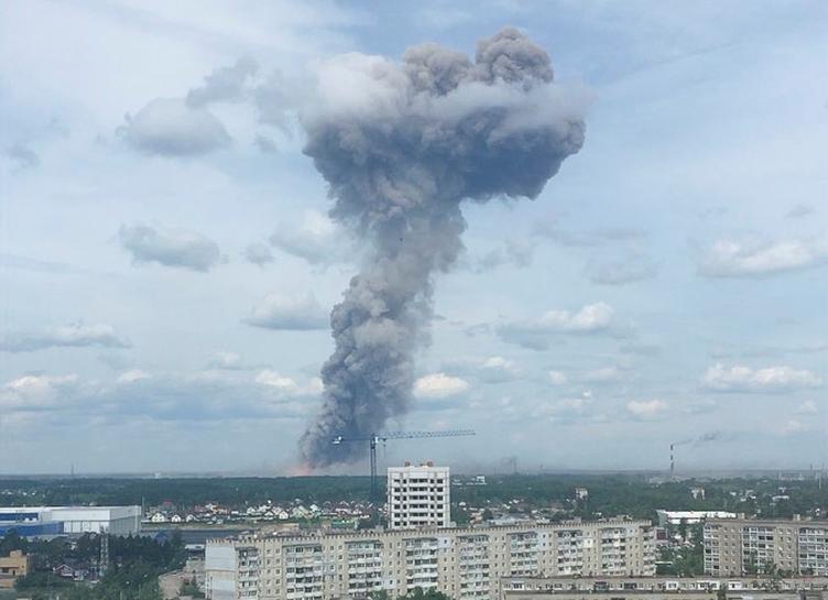 Two people missing after blasts at Russian military plant, 22 injured