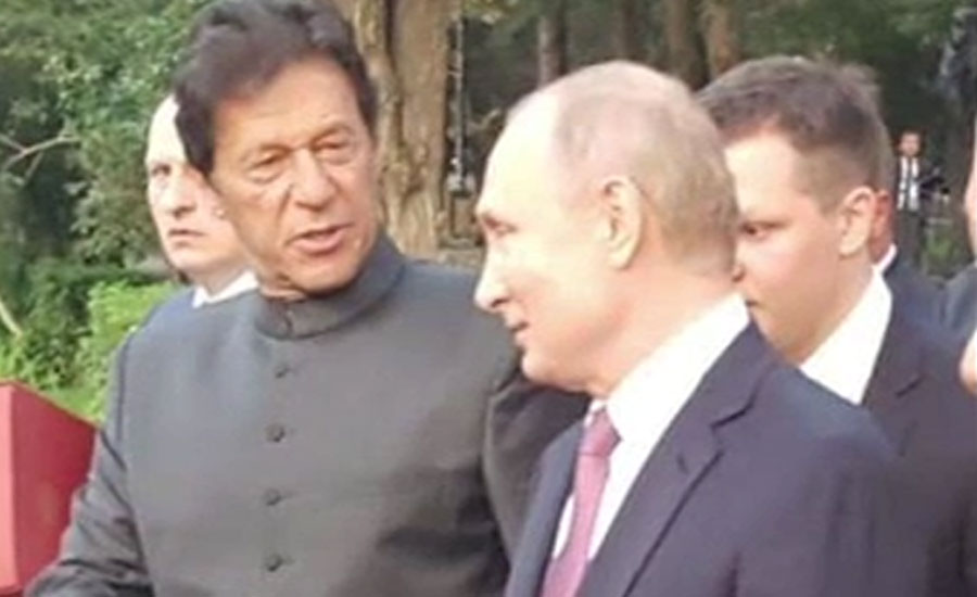 PM Imran Khan, Russian President Putin discuss matters of mutual interest