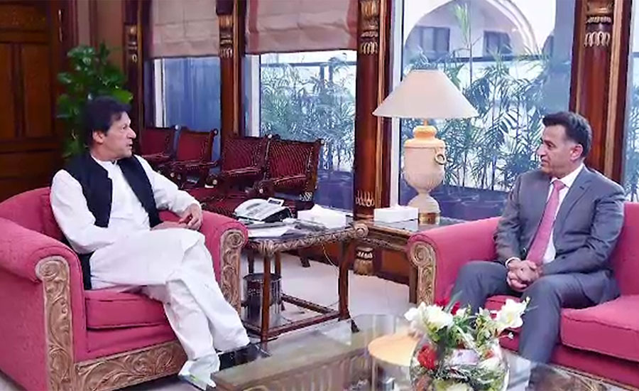 DG ISI Lt Gen Faiz Hameed calls on Prime Minister Imran Khan