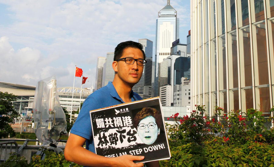 Tens of thousands expected to rally to demand Hong Kong leader steps down