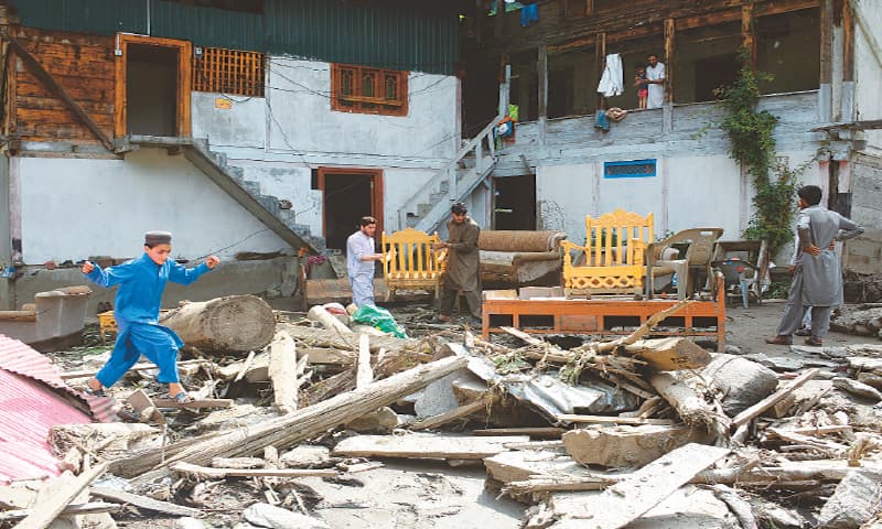 Flash floods wreak havoc on AJK village; 31 killed