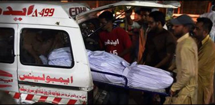Nine including women, children killed in road accident in Faisalabad