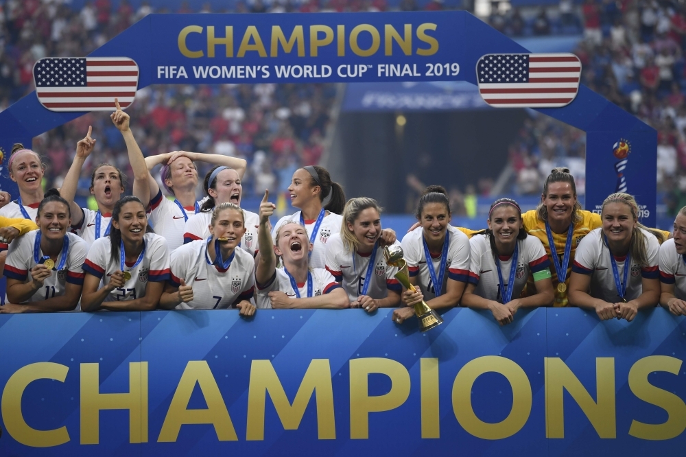 Rapinoe and Lavelle give US fourth World Cup title