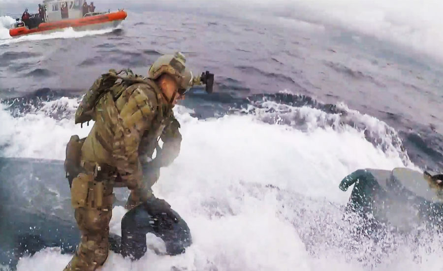 US Coast Guard seizes 17,000 pounds drug-filled 'narco-sub' in Pacific