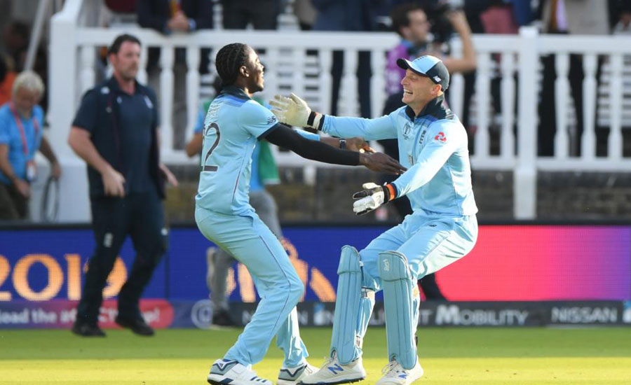 England win first-ever World Cup after beating New Zealand in super over