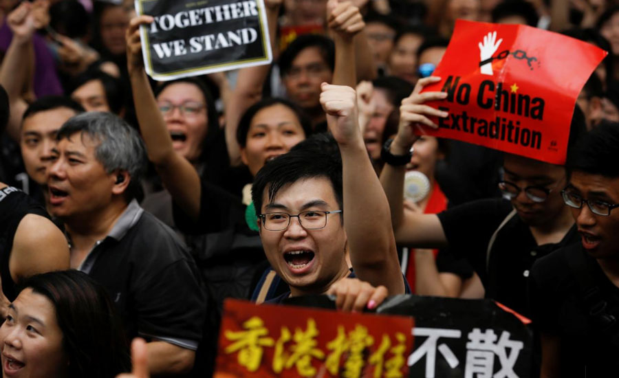 Hong Kong leader says extradition bill is dead after mass protests