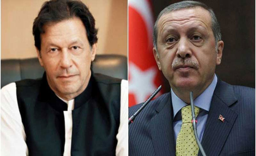 PM Imran, Turkey's Erdogan discuss Kashmir, Afghan peace process in telephonic talk