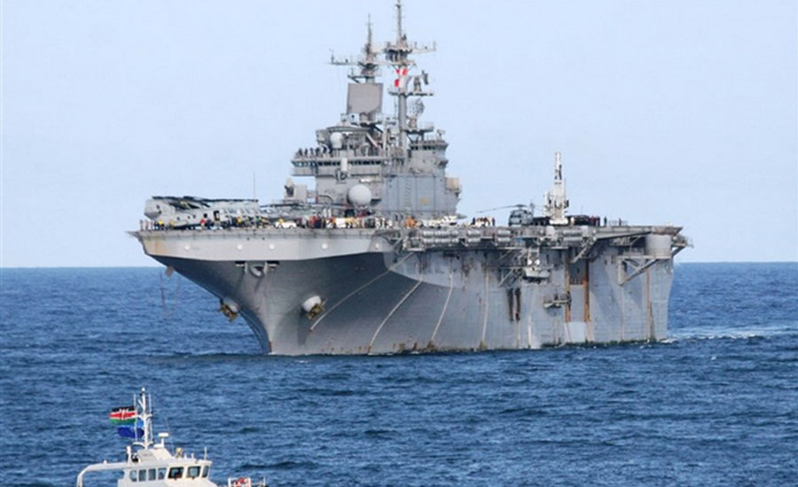 US says Navy ship destroyed Iranian drone in Gulf