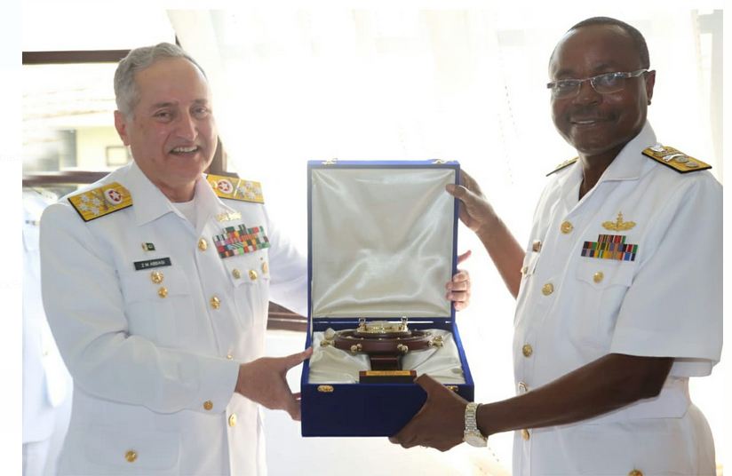 CNS Admiral Zafar Abbasi meets Commander Kenya Navy, visits naval institutions
