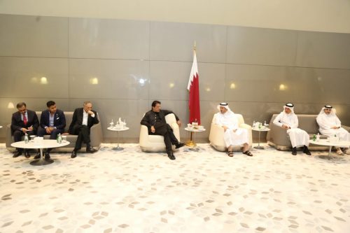 Prime Minister, Imran Khan, reaches, Doha, US visit 