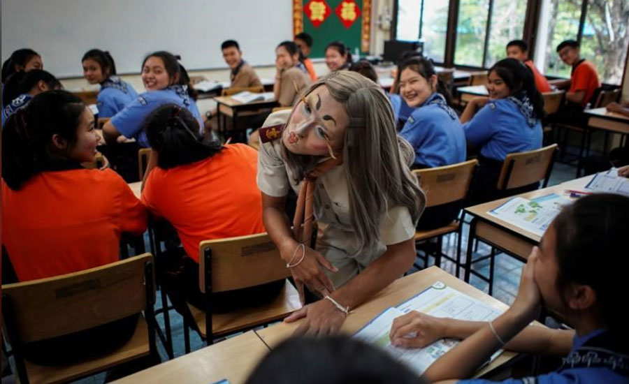 Thai teacher learns how to make English lessons fun