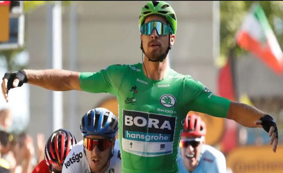 Cycling: Slovak Sagan claims fifth stage of Tour de France