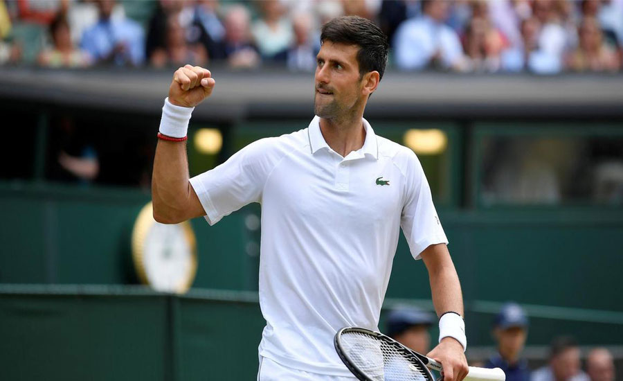 Clinical Djokovic destroys Goffin to reach Wimbledon semis