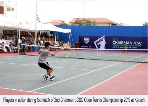 CJCSC, Open, Tennis, Championship, kicks, off, Karachi 