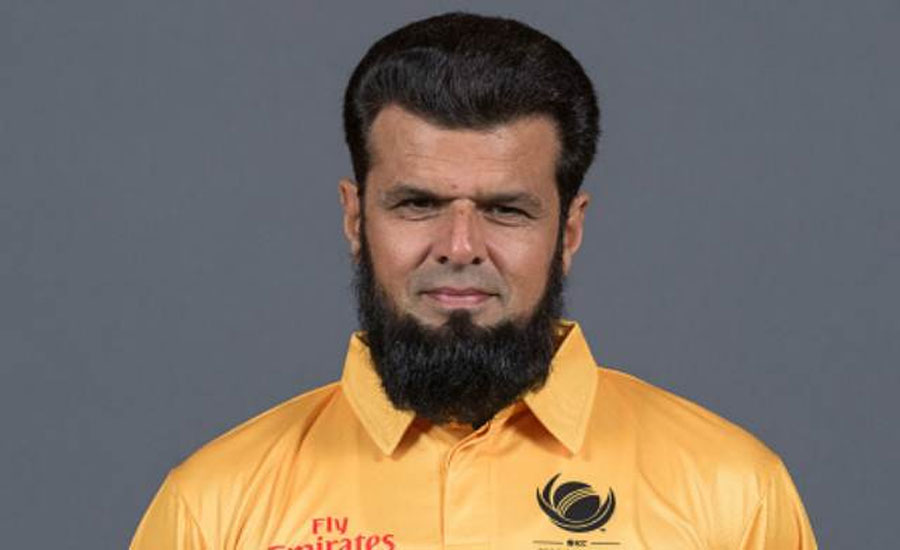 Legend cricket umpire Aleem Dar levels record for most Test matches