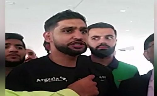 British-Pakistani boxer Amir Khan Islamabad LoC Line of Control British Boxer