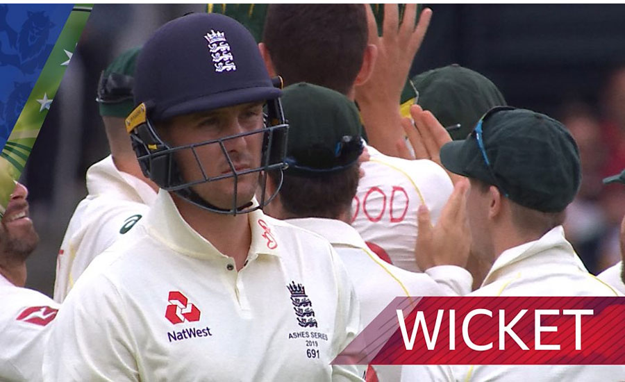 Ashes 2019: England bowled out for 258 by Australia in Lord's Test