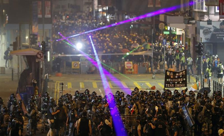 Pro-democracy protesters aim to choke Hong Kong with city-wide strike