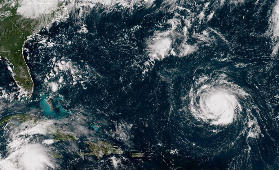 Dangerous Hurricane Dorian heading to Florida after striking Virgin Islands