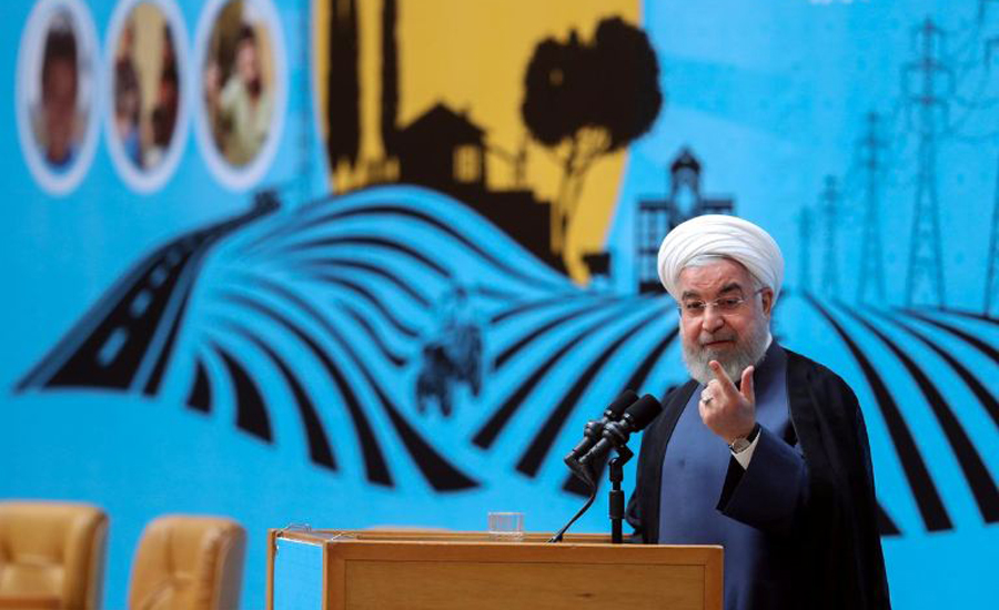 Iran's Rouhani rules out talks with US until sanctions lifted