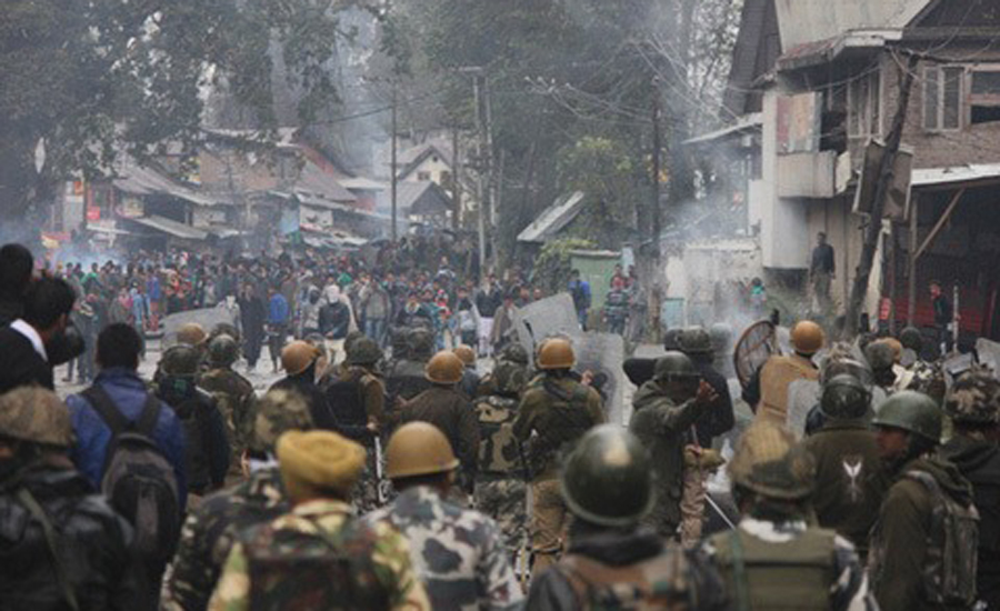 Curfew enters 19th day as march towards UN office in IOK today