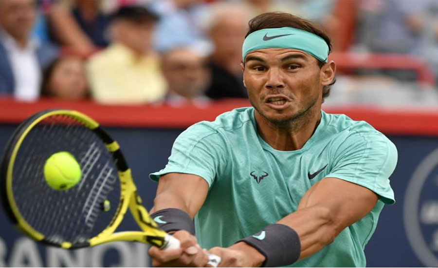 Nadal to meet Medvedev for Montreal title after Monfils injury