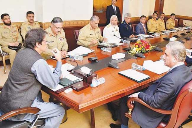 NSC meeting underway to review IoK situation
