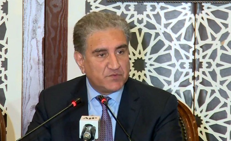 Foreign Minister Shah Mahmood Qureshi says today India has been exposed