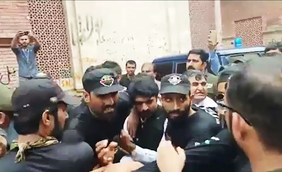 Rana Sanaullah’s son-in-law taken into custody by police