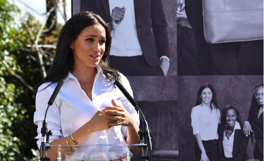 Meghan returns to work to launch new charity fashion range