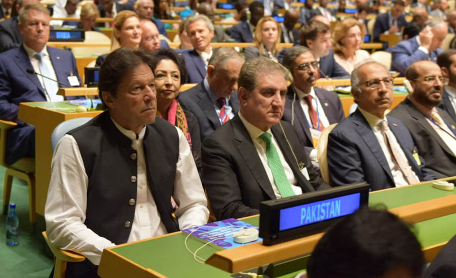 Prime Minister Imran Khan attends opening session of debate in UNGA