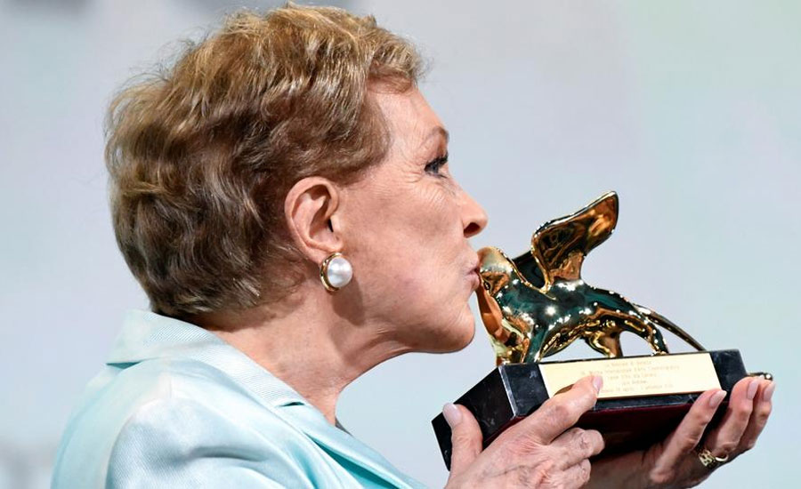 Julie Andrews gets lifetime achievement award in Venice