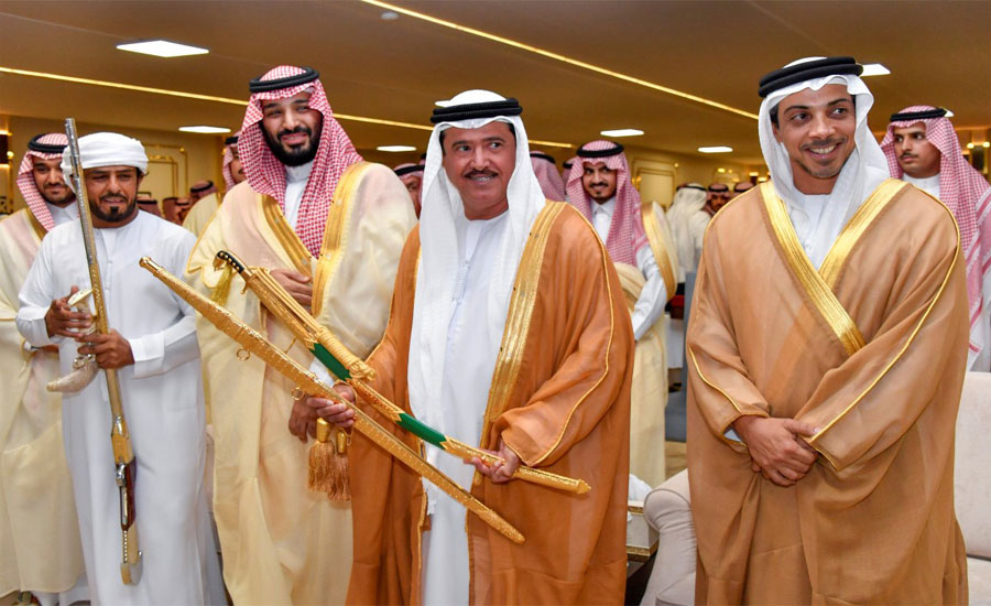 Ignoring oil installations attack Saudi crown prince attends camel festival