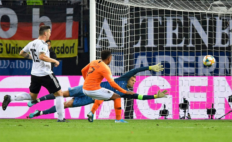 Netherlands beat Germany 4-2 in Euro 2020 qualifiers