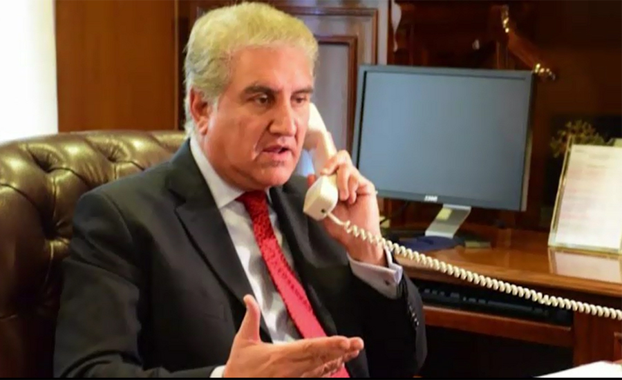 FM Qureshi informs Icelandic counterpart about situation emerging after curfew in IOK