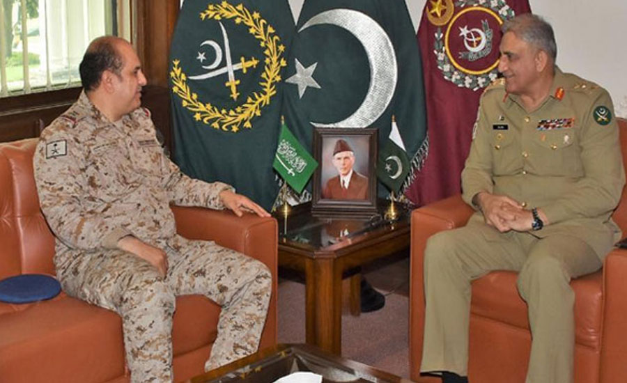 COAS, Saudi military adviser discuss regional security