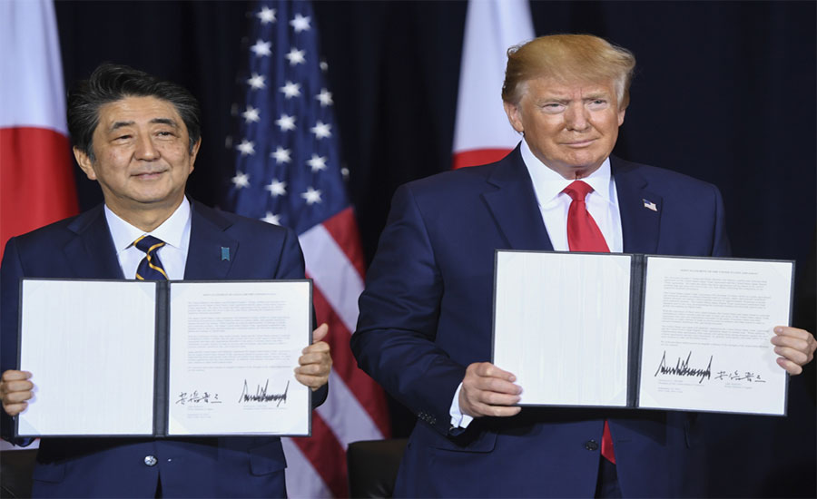 Trump says Japan trade deal to open markets for $7bn in US products